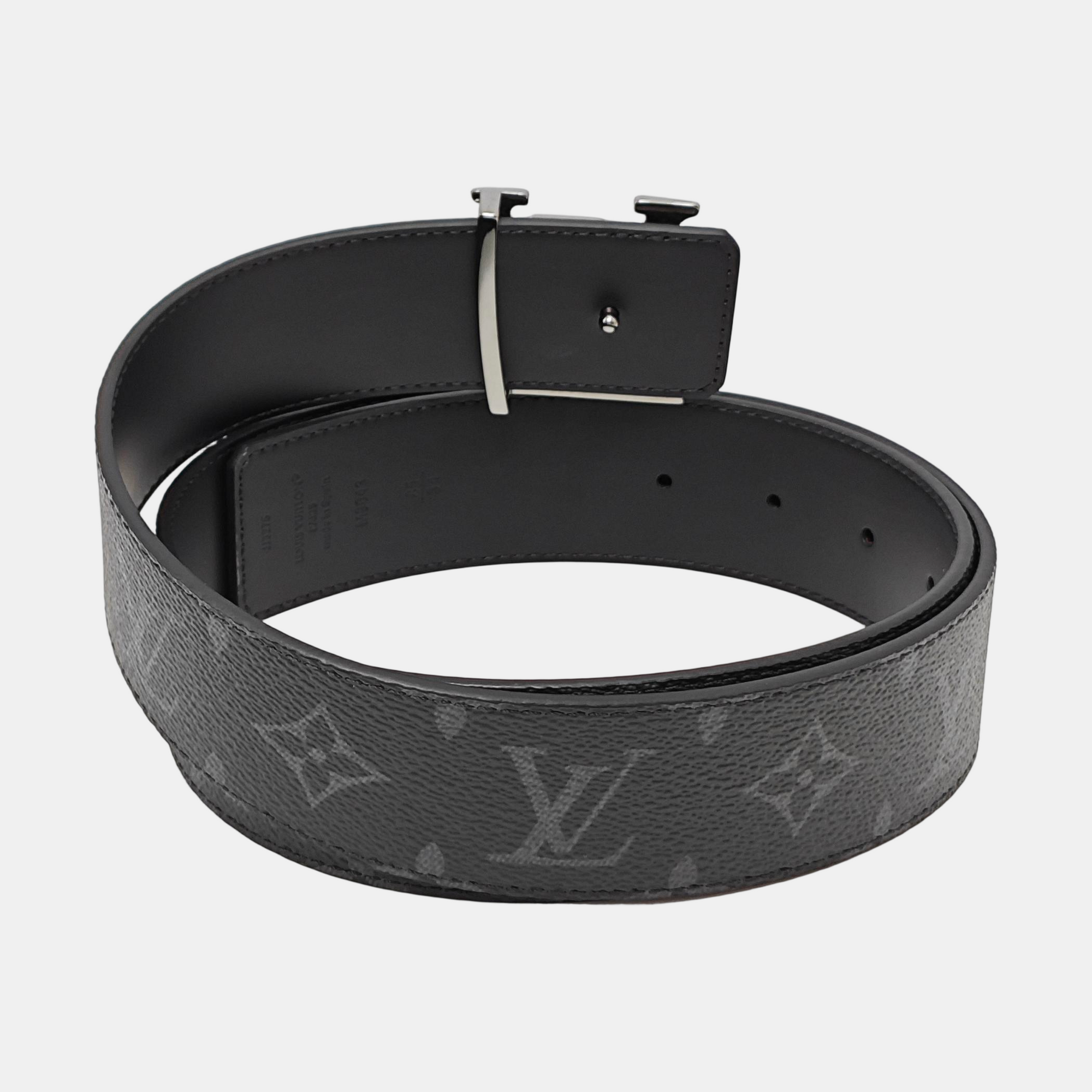 Coated Canvas Belt Black