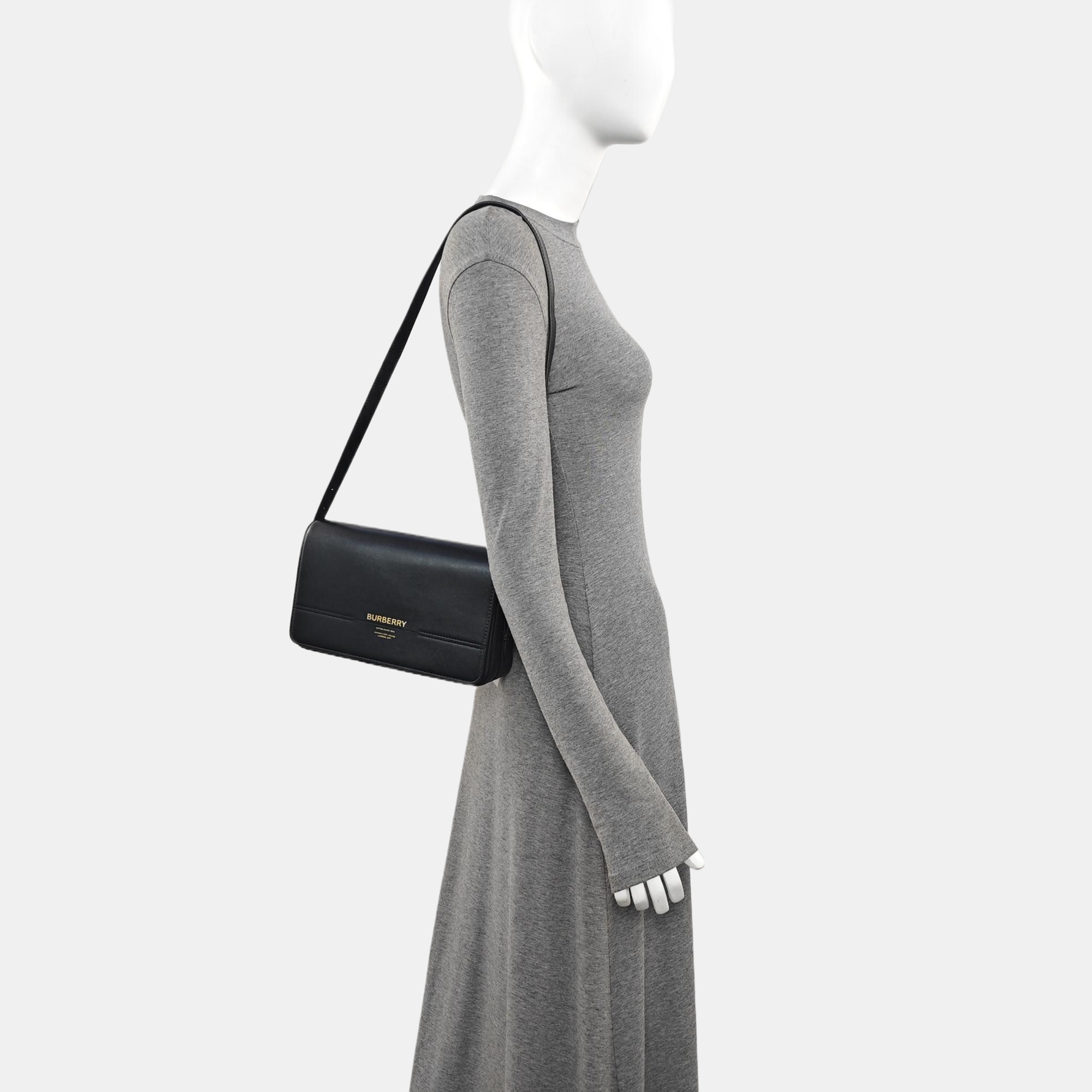 Grace Mini Calfskin Black