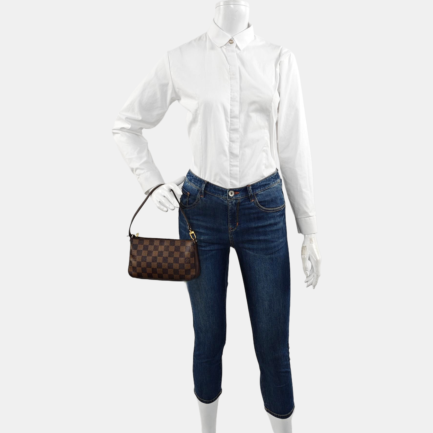 ACCESSOIRES GM Damier Ebene Coated Canvas Brown