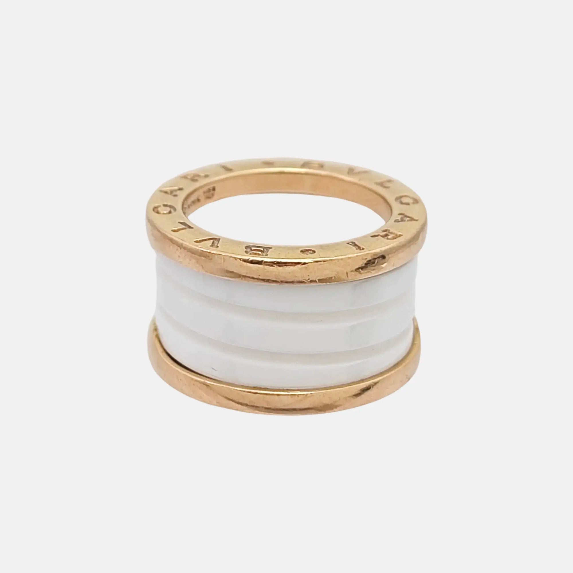 Anillo B.ZERO1 de oro rosa de 18k UE 47