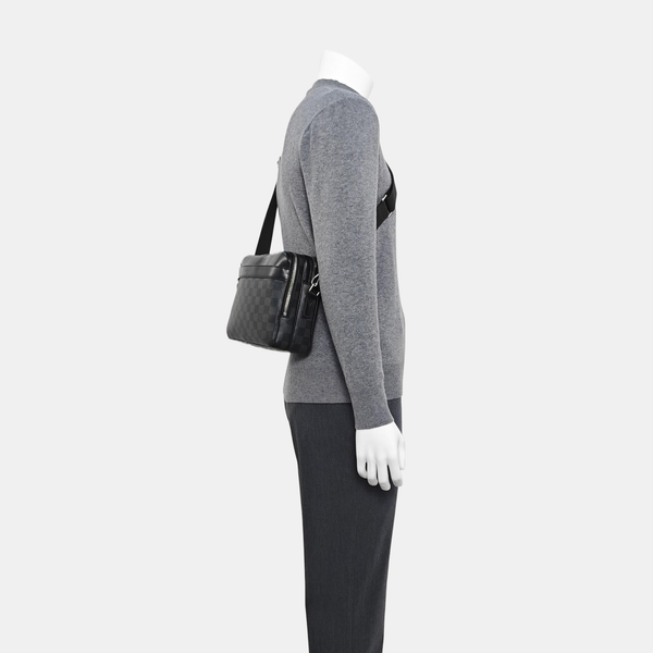TROCADERO PM Damier Graphite Coated Canvas Gray