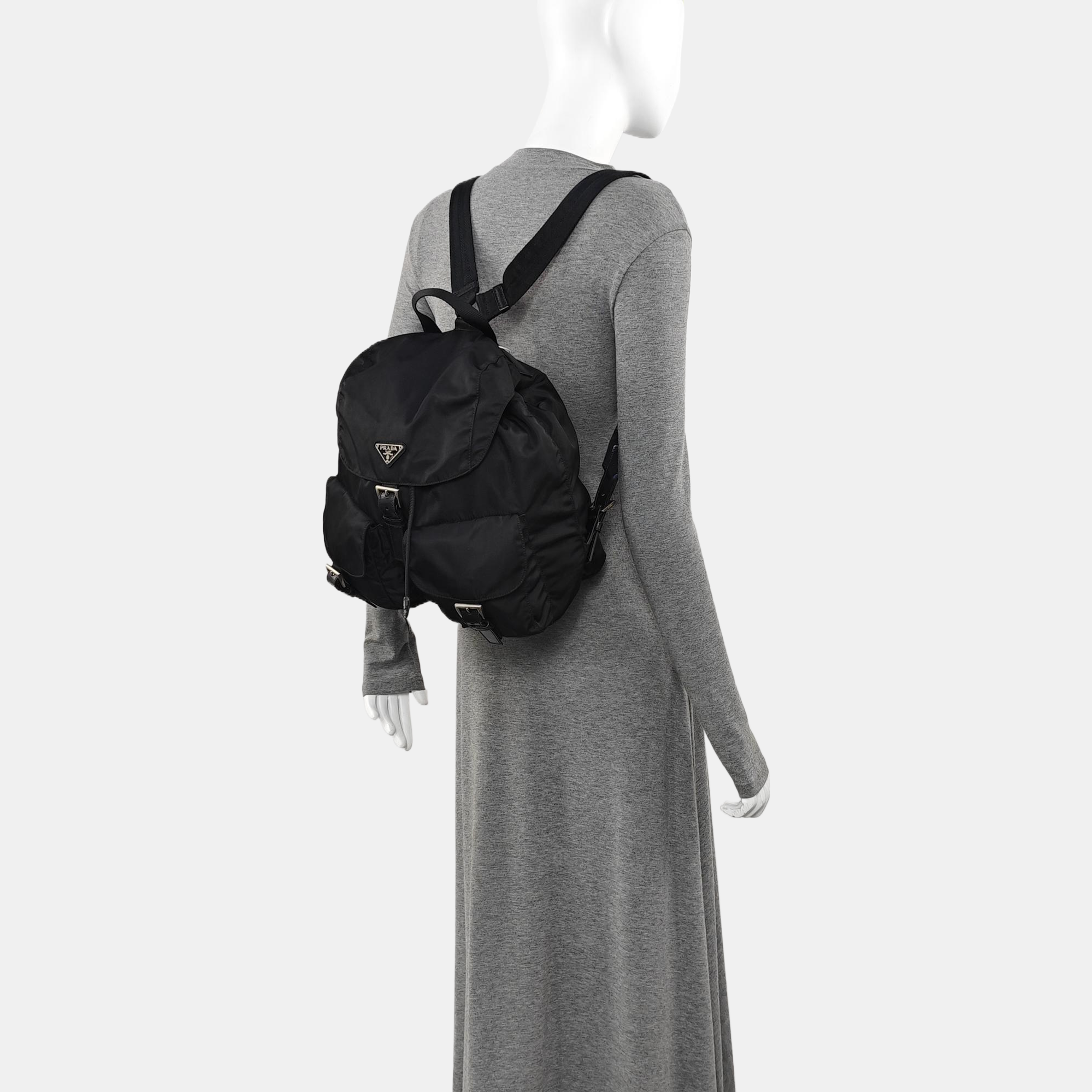 Re-Nylon Medium Nylon Black