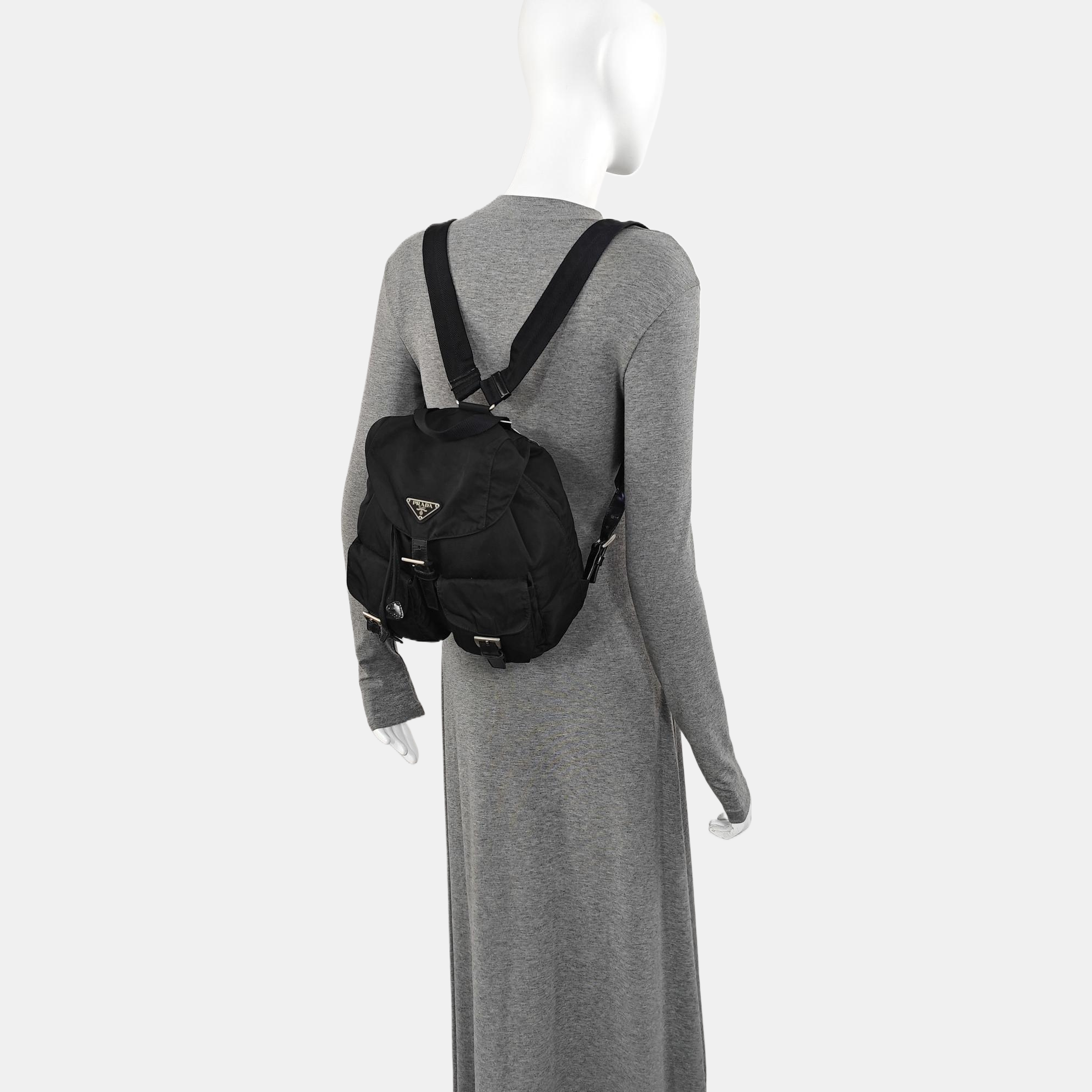 Vela Small Nylon Black