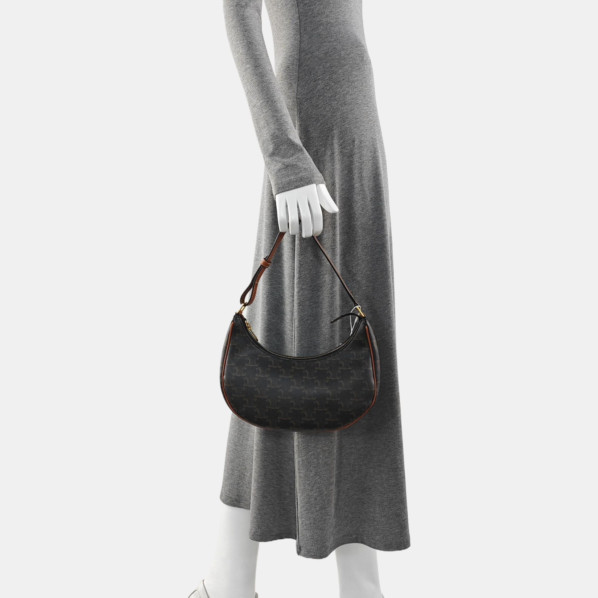 AVA Small Coated Canvas Brown