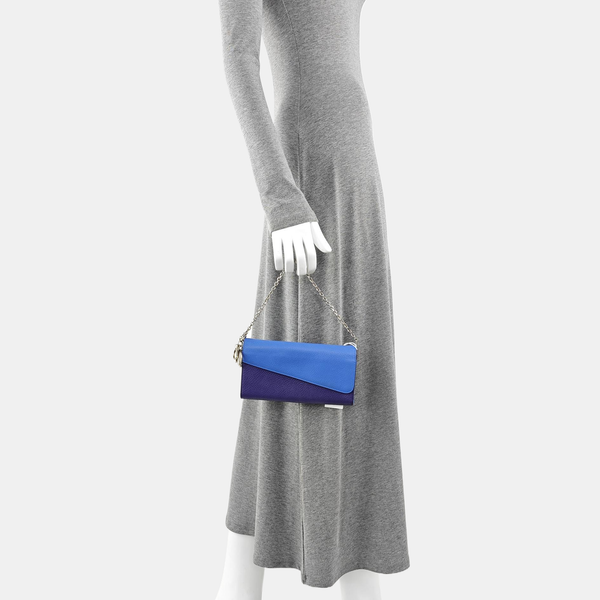 Calfskin Top Handle Bag Multicolor