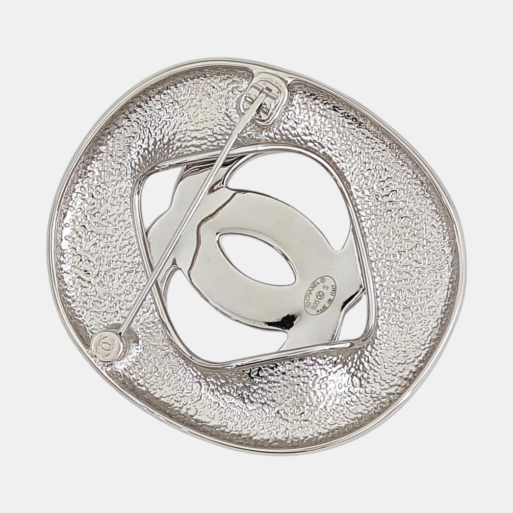 Metal Silver Brooch