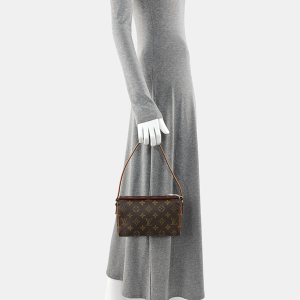 RECITAL Monogram Coated Canvas Brown