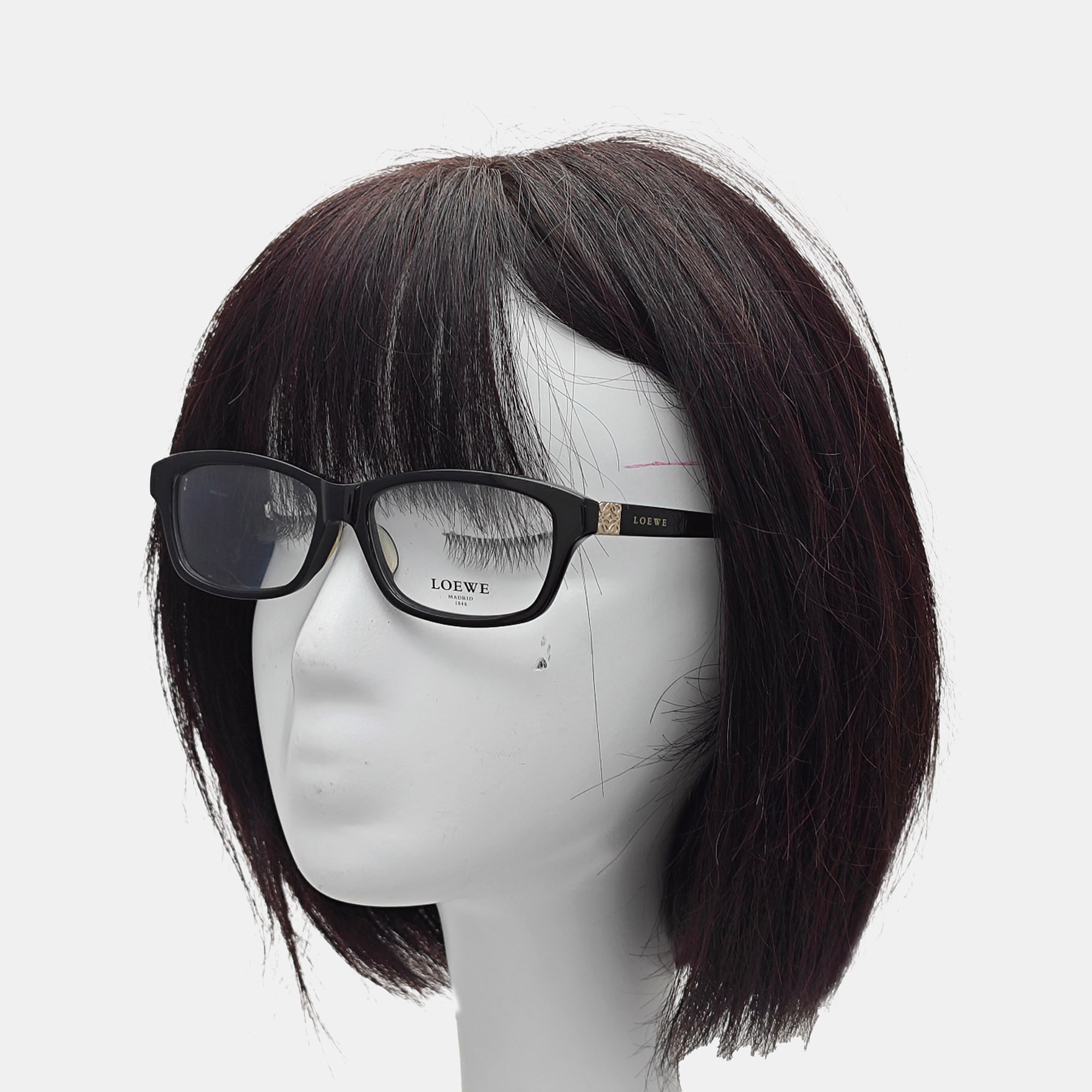 Synthetic Eyeglasses Black