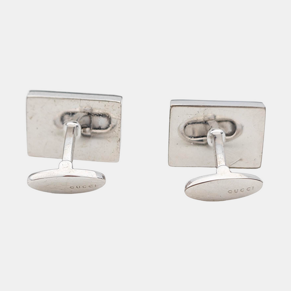Metal Cufflink Silver