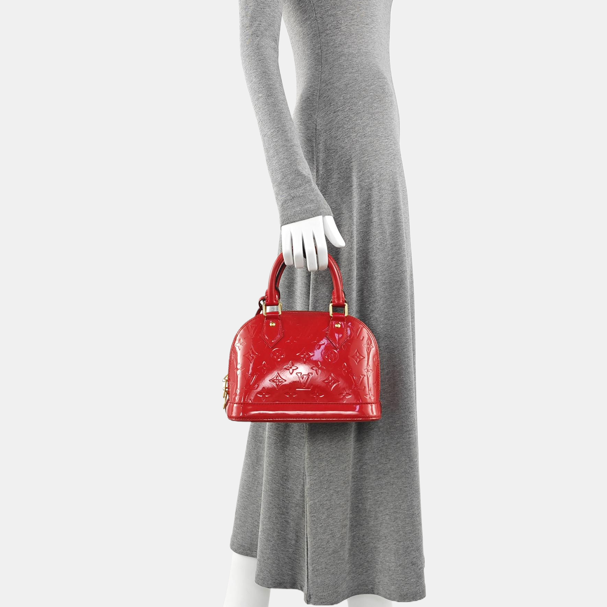 ALMA BB Patent Leather Red