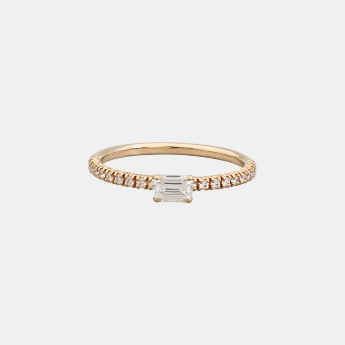 ETINCELLE DE CARTIER 18k Rose Gold Ring EU 50