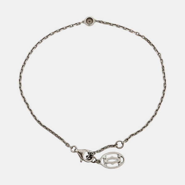 CARTIER D'AMOUR 18k White Gold Silver Bracelet