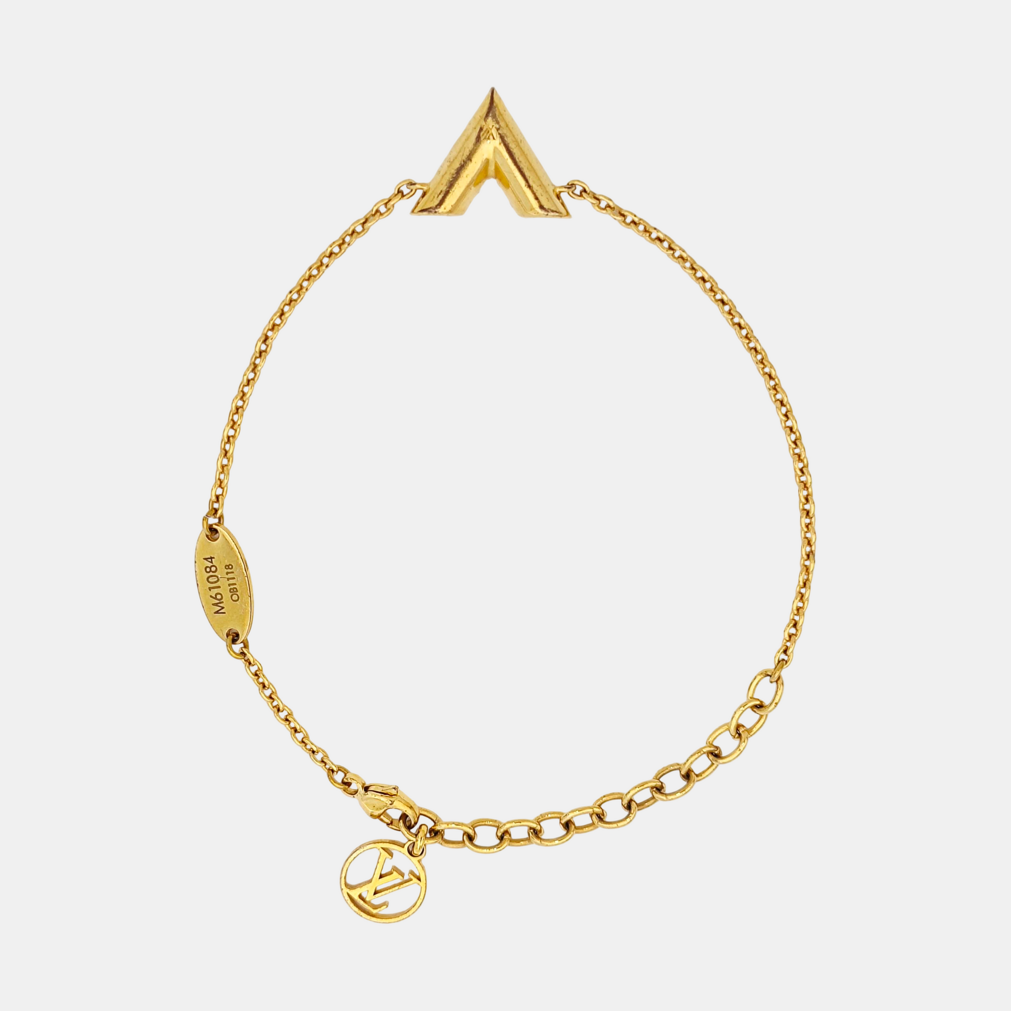 ESSENTIAL V Metal Gold Bracelet