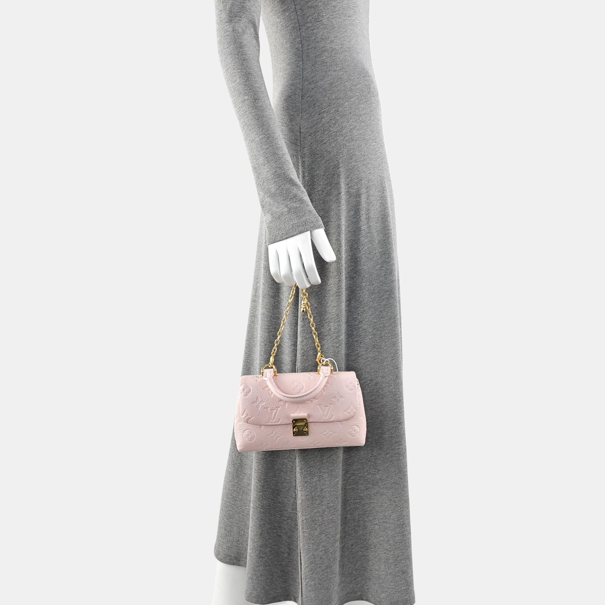 MADELEINE Super Mini Monogram Calfskin Pink