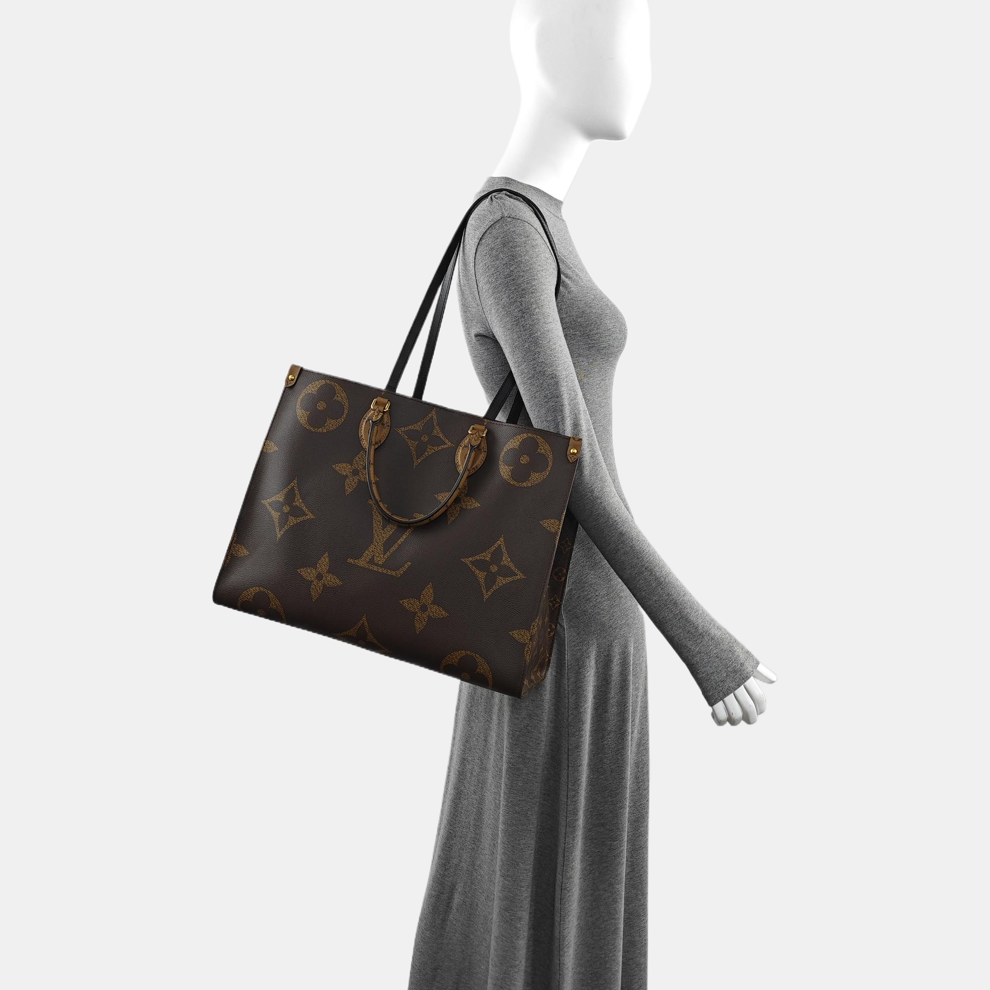 ONTHEGO Monogram Coated Canvas Brown