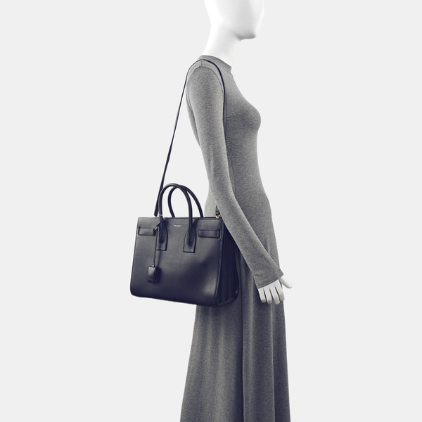 Authenticated pre-owned  SAC DE JOUR Small Calfskin Blue - Shoulder Bag at Looply