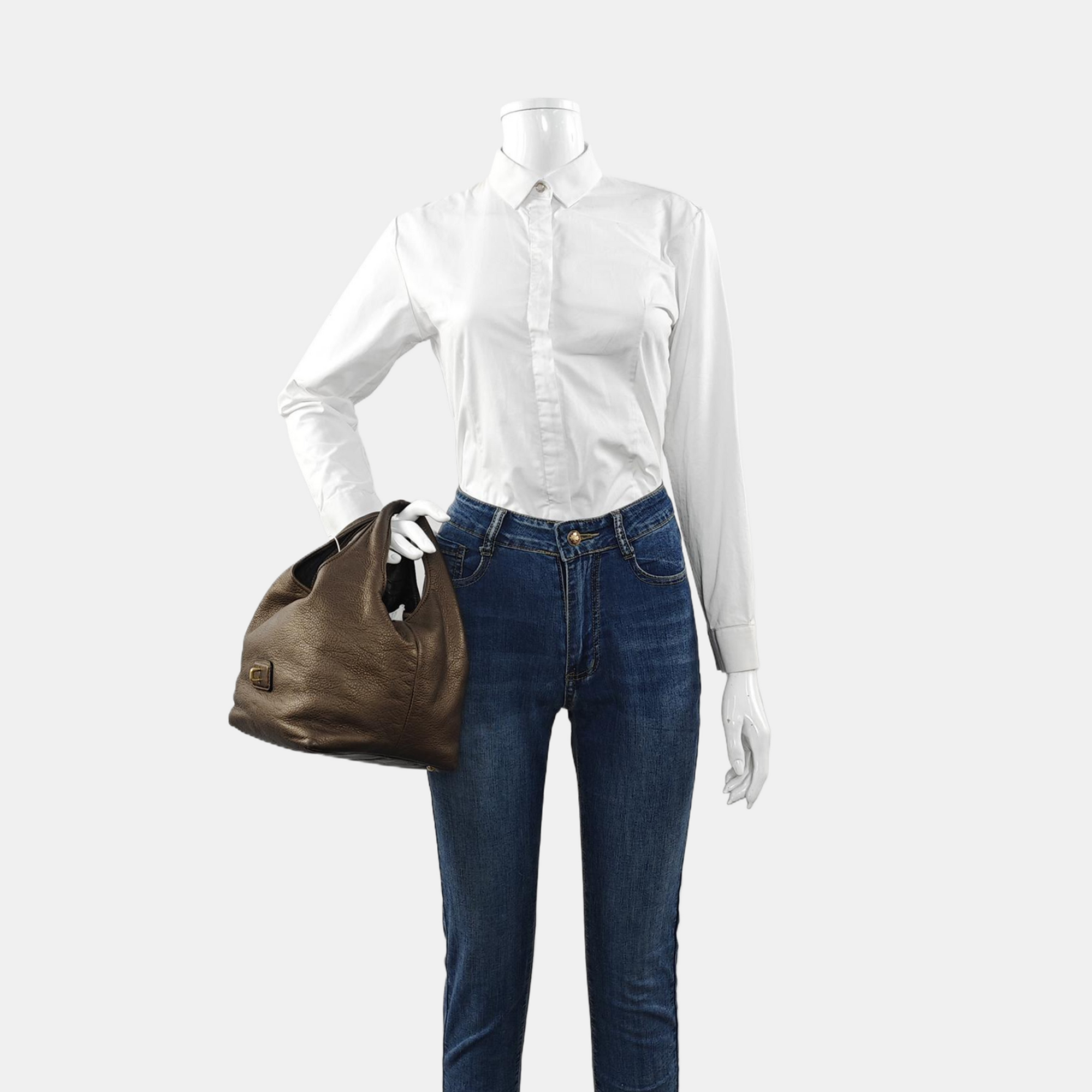 Calle Calfskin Gray