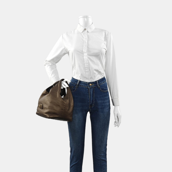 Calle Calfskin Gray