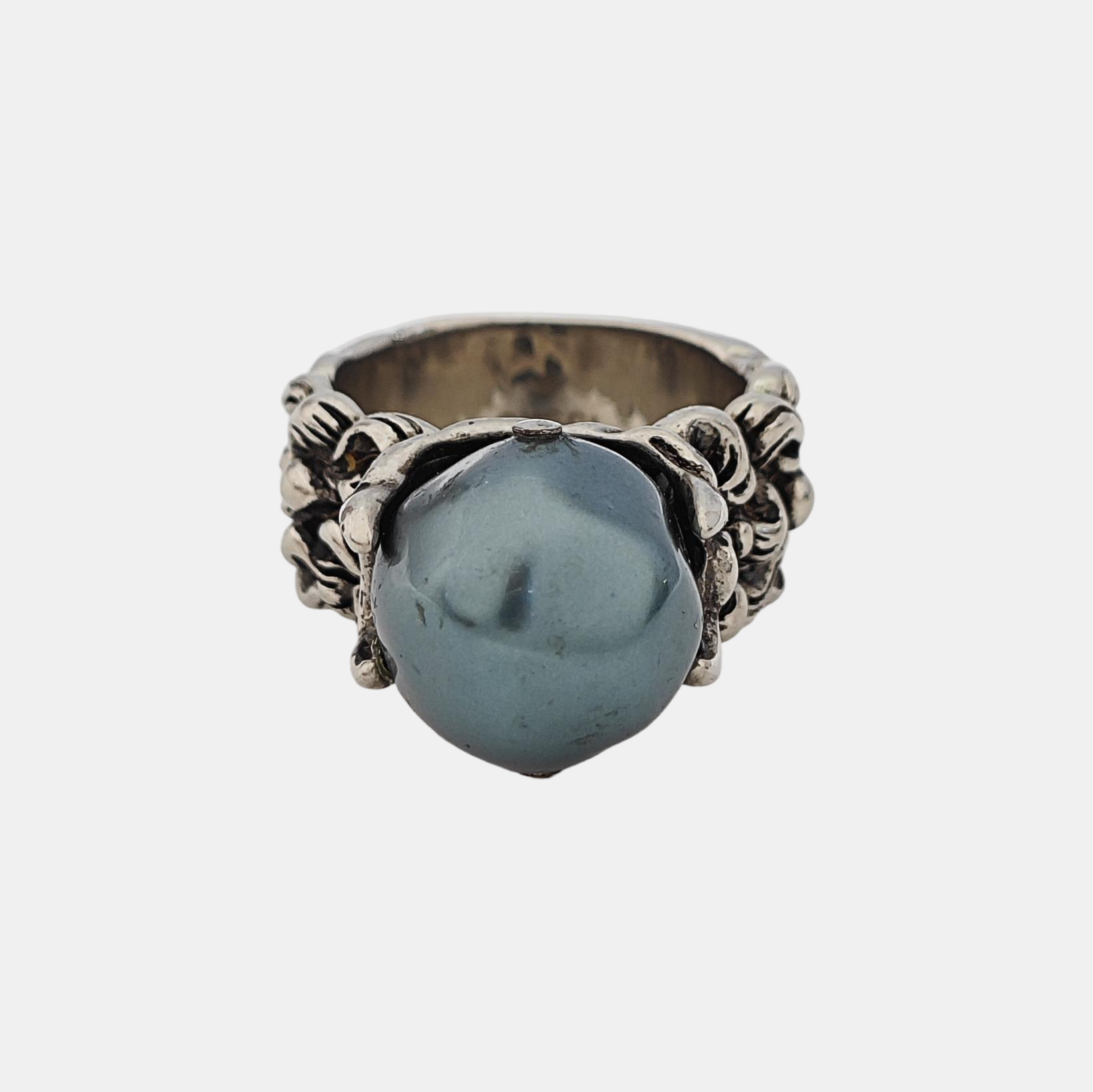 Metal Silver Ring HK 19