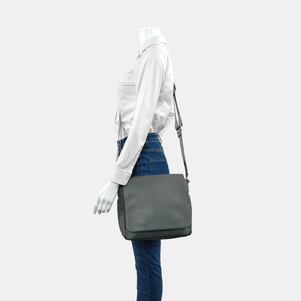 ROMAN Calfskin Gray