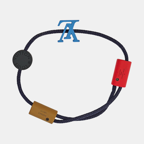 Fabric Blue Bracelet