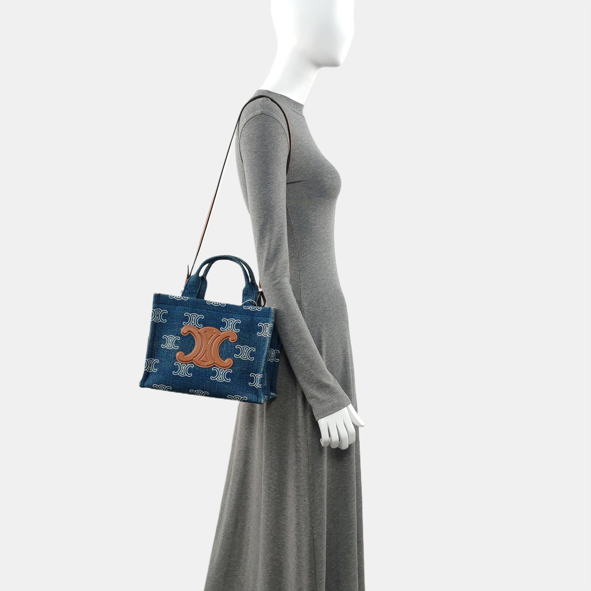 Fabric Tote Bag Blue