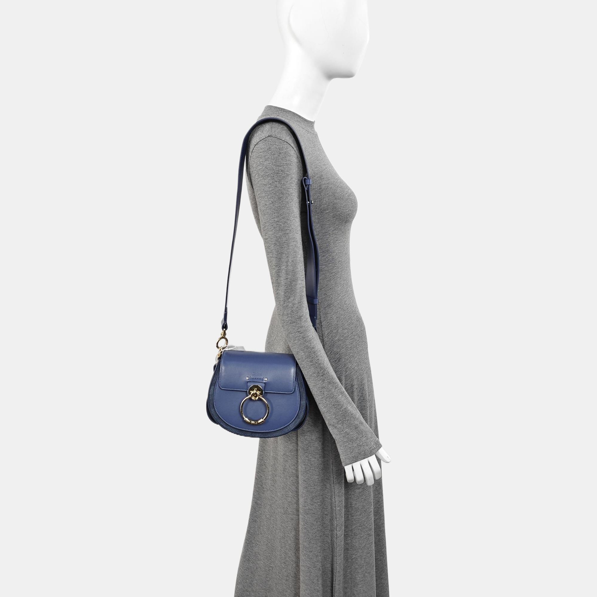 Tess Small Calfskin Blue