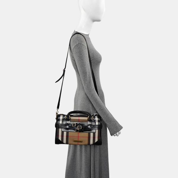Canvas Shoulder Bag Medium Beige