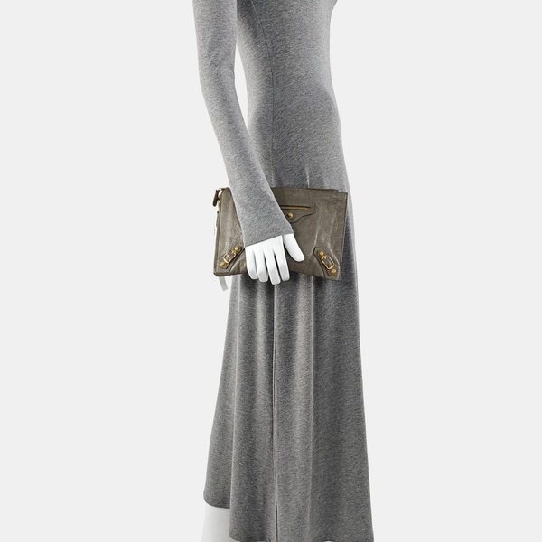 Classic City Mini Lambskin Gray