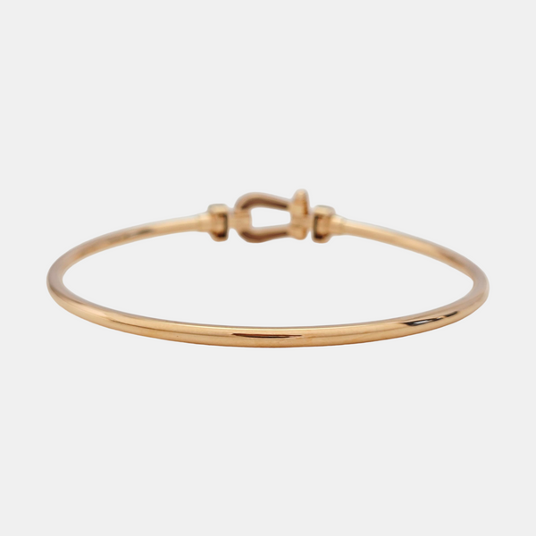 Force 10 18k Rose Gold Bangle