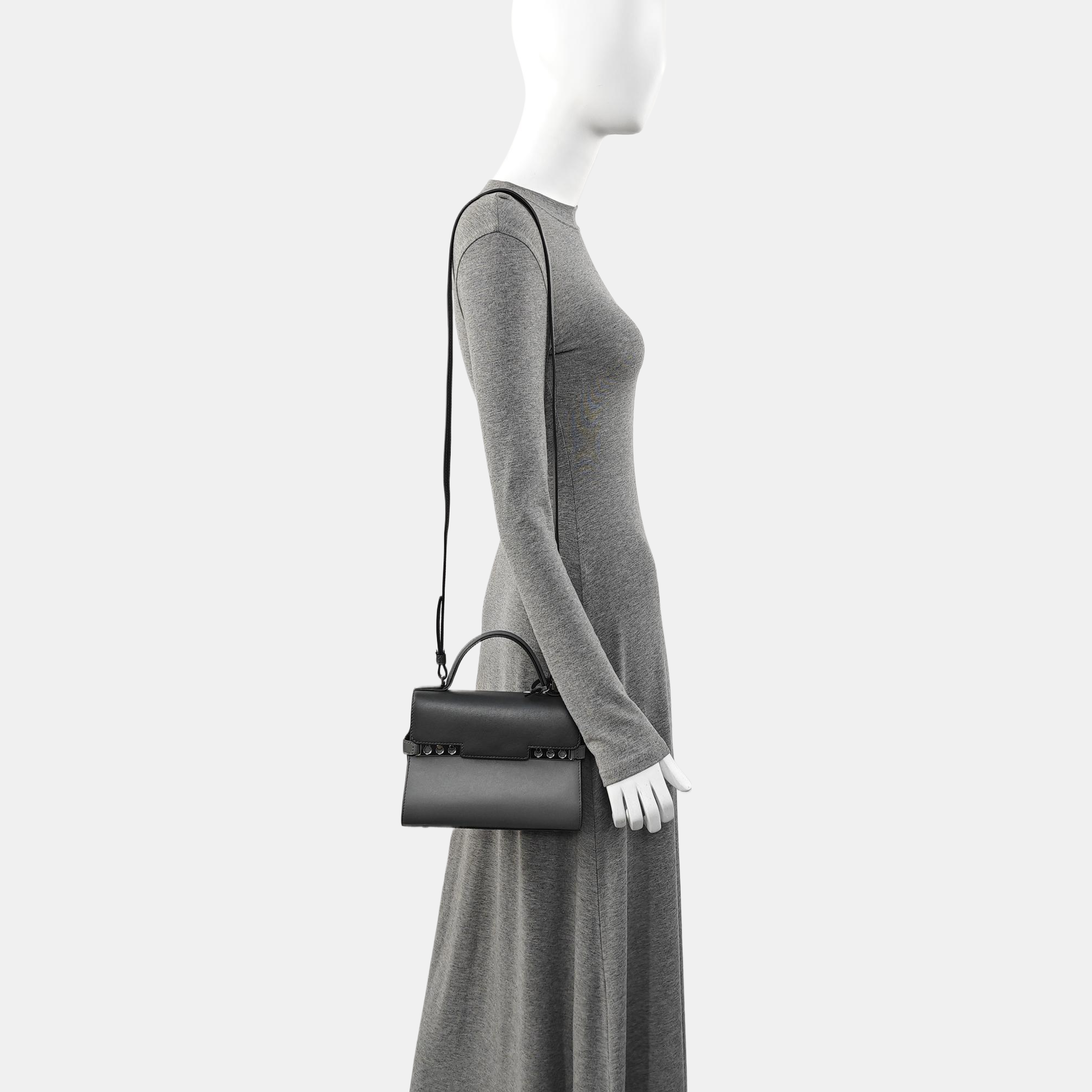 Tempête Small Calfskin Gray
