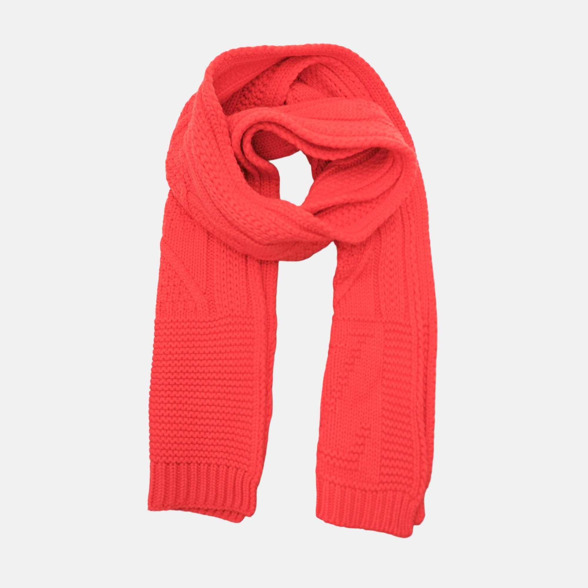 Wool Scarf Red