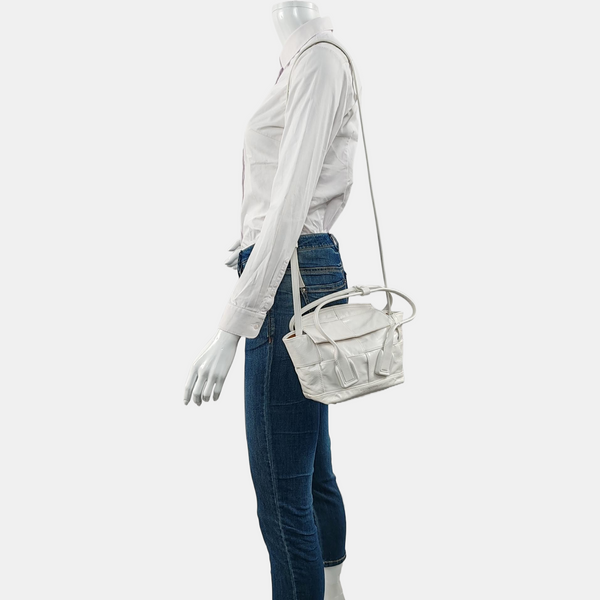 Arco Mini Calfskin White
