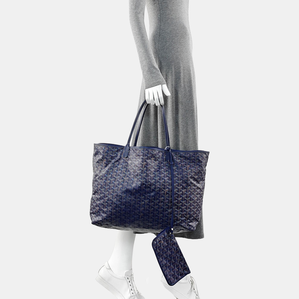 Saint Louis GM Coated Canvas Blue