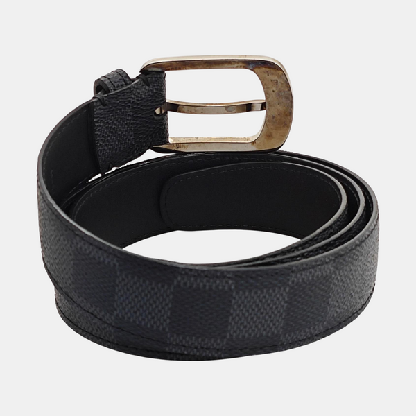 Coated Canvas Belt Black