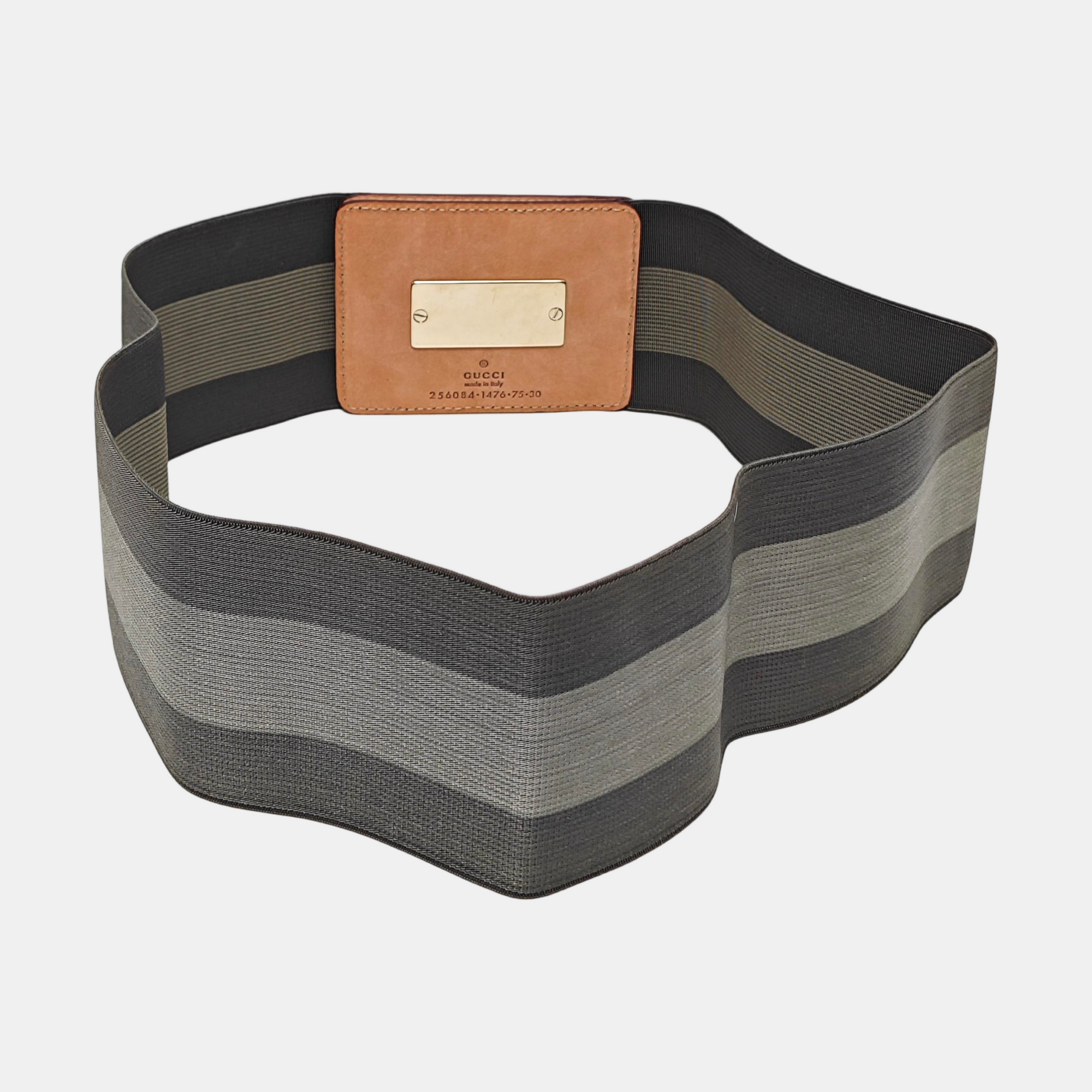 Fabric Belt Green
