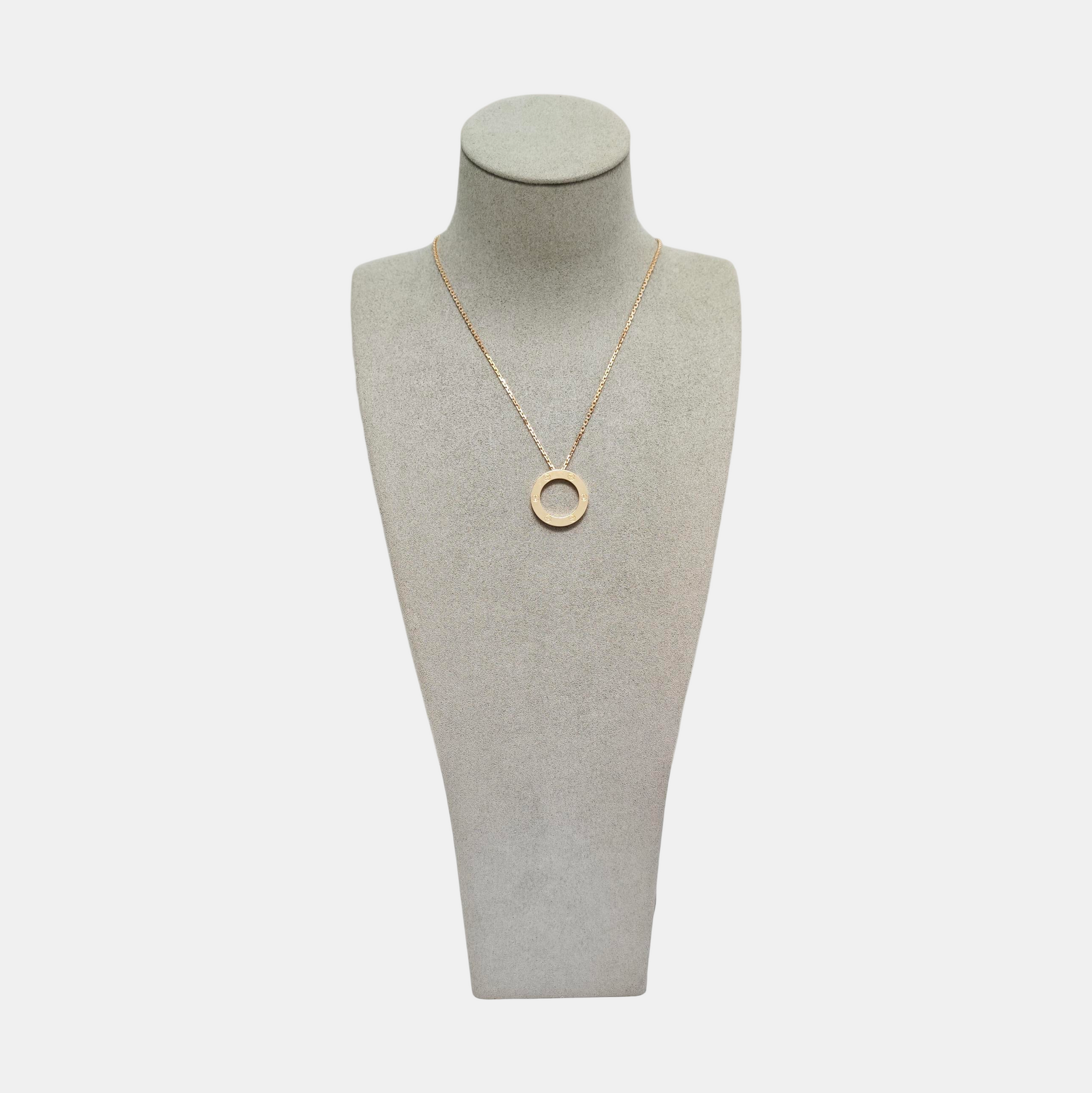 LOVE 18k Rose Gold Necklace