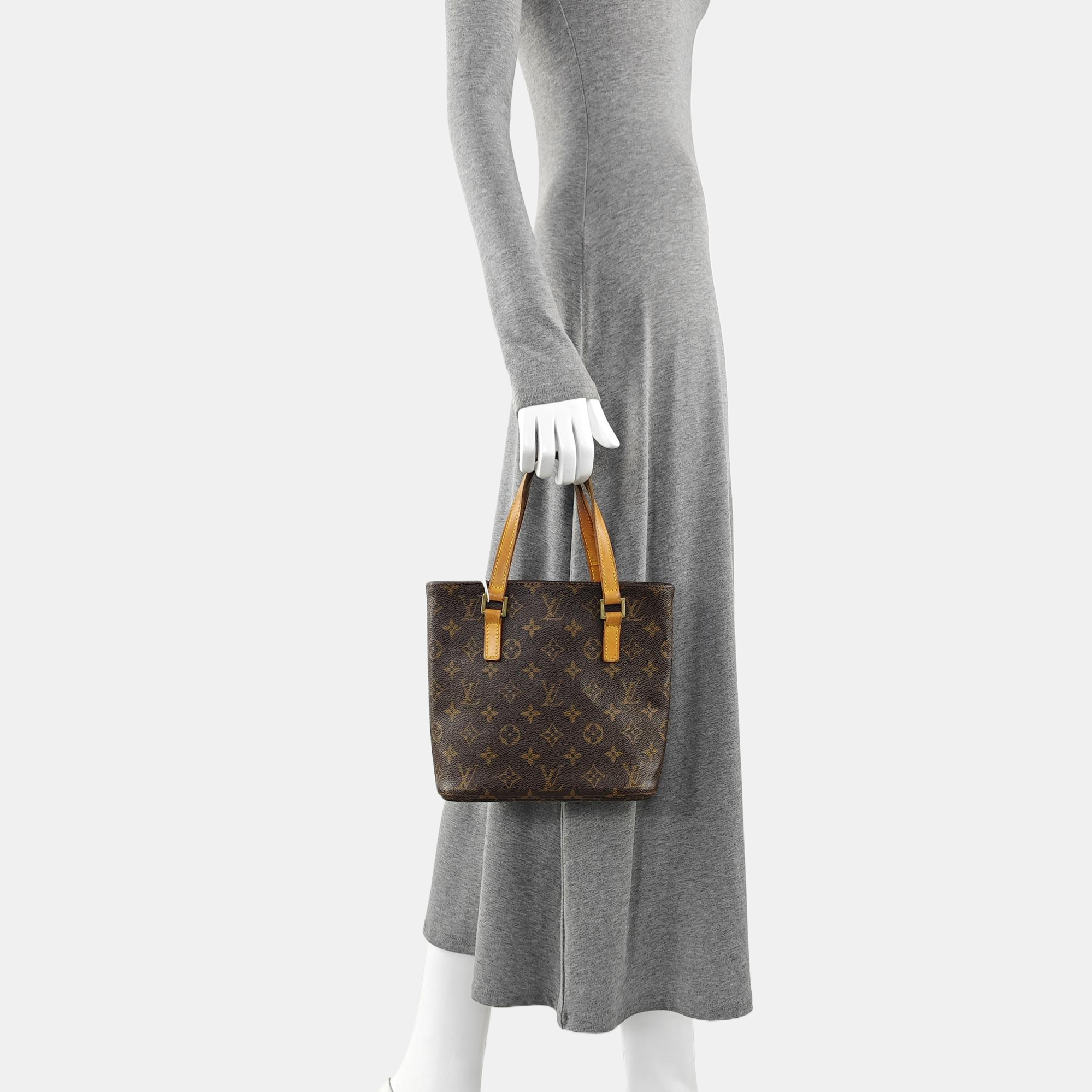 VINTAGE VAVIN PM Monogram Coated Canvas Brown