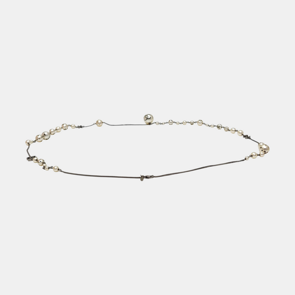 Metal Waist Chain Black