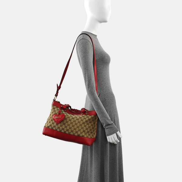 Monogram Canvas Tote Bag Beige