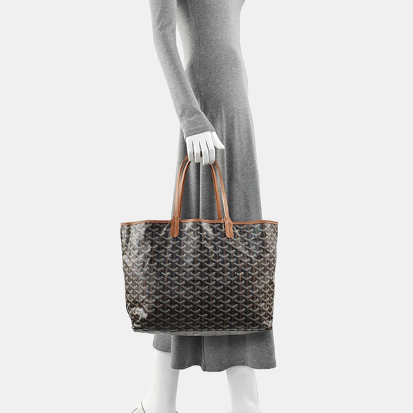 Saint Louis PM Coated Canvas Brown