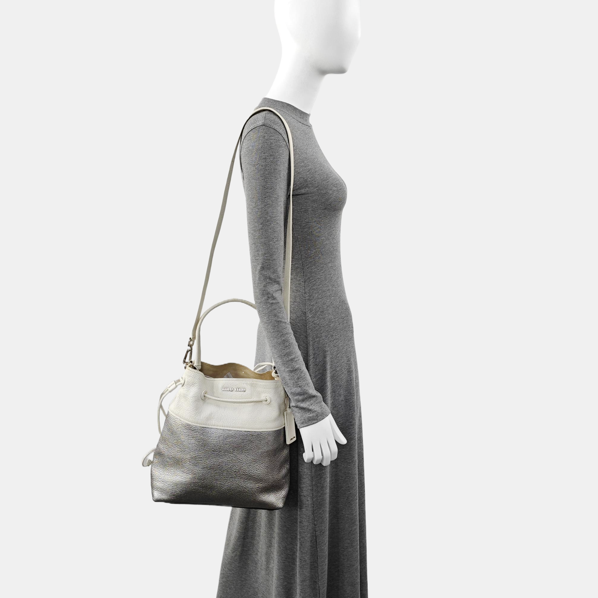 Madras Calfskin Silver