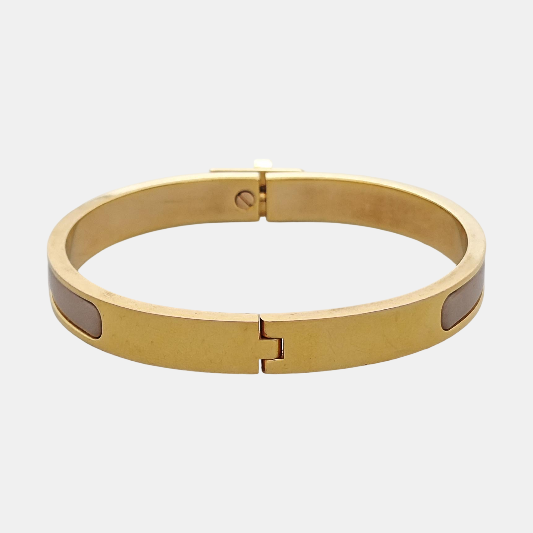 Clic Kelly Metal Gold Bangle