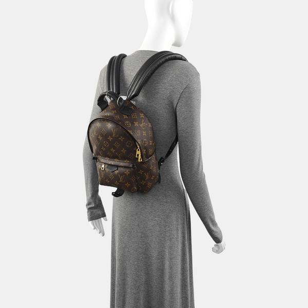 PALM SPRINGS PM Monogram Coated Canvas Brown