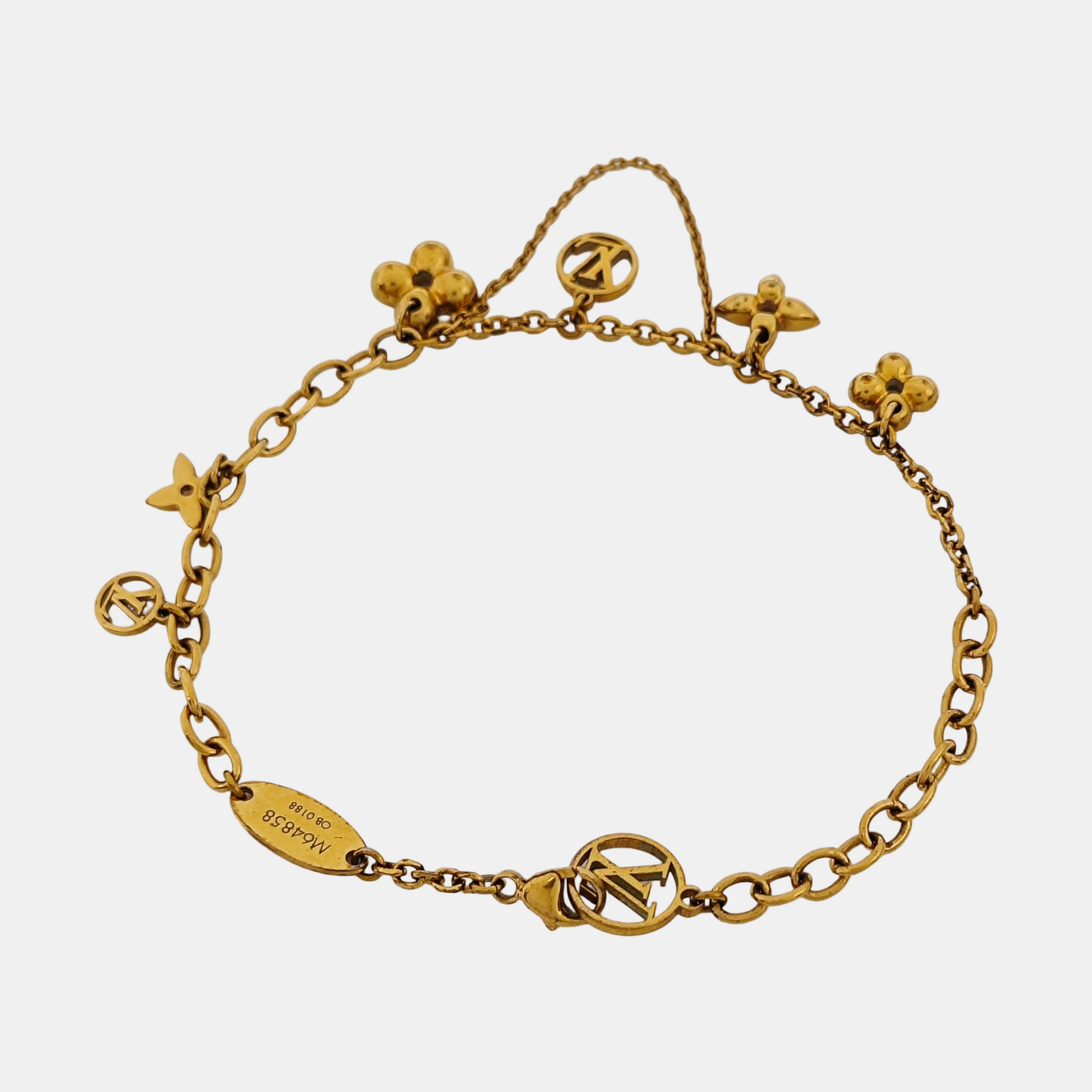 BLOOMING Metal Gold Bracelet