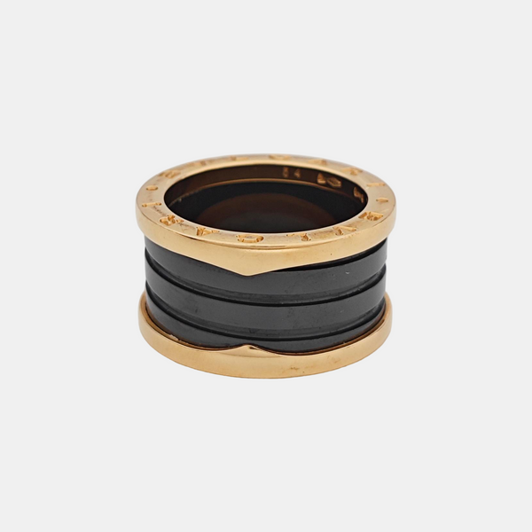 B.ZERO1 18k Rose Gold Ring EU 54