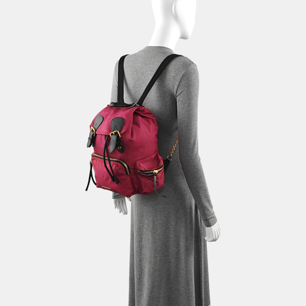 The Rucksack Medium Nylon Red