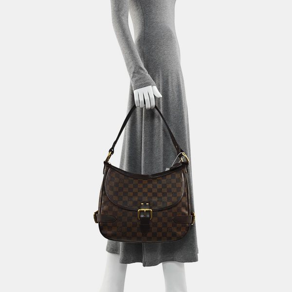 HIGHBURY Damier Ebene Coated Canvas Brown