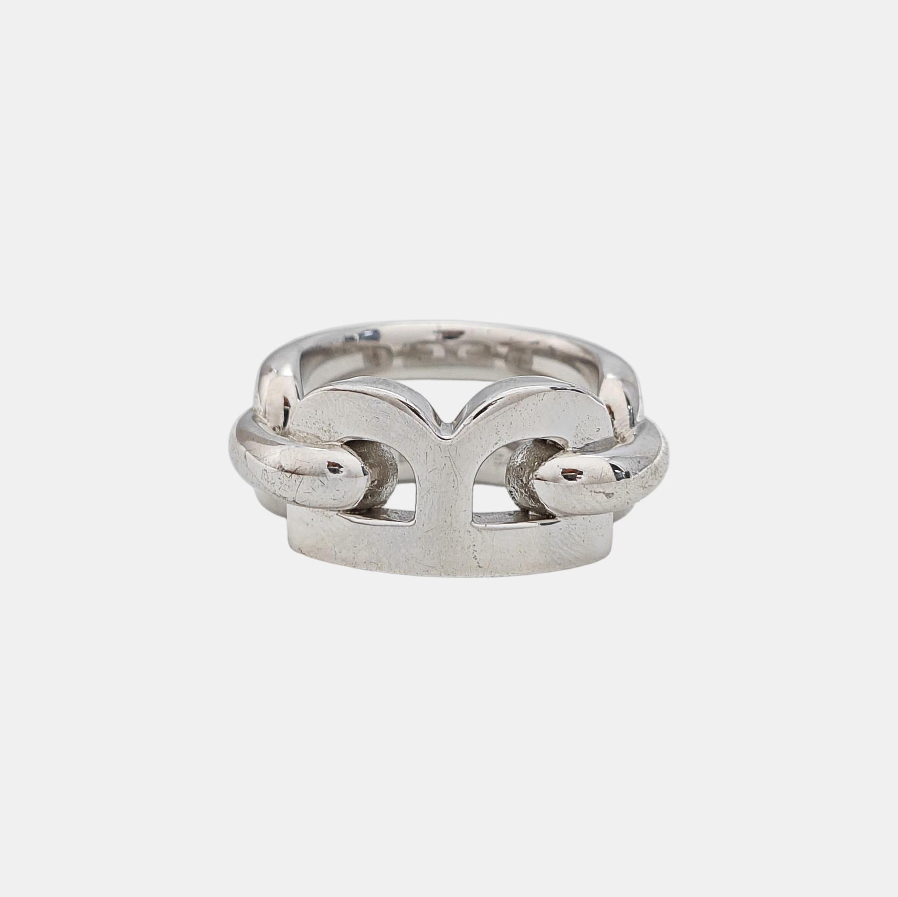 Metal Silver Ring EU 54