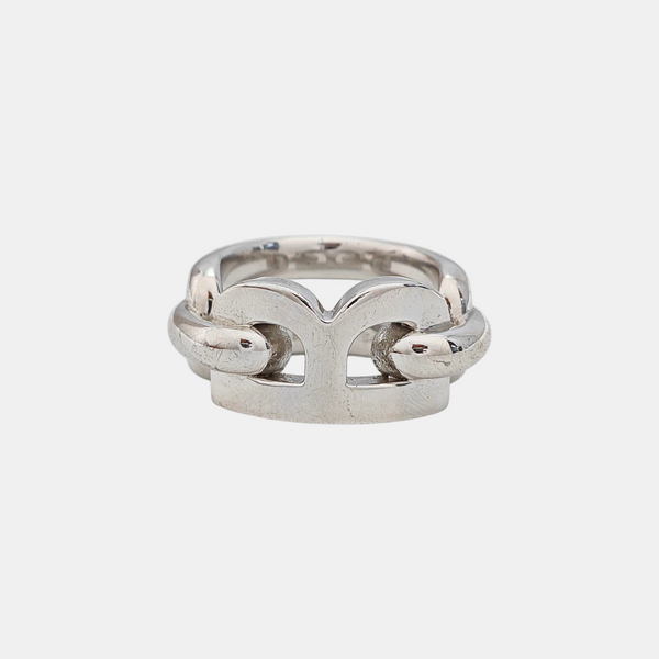 Metal Silver Ring EU 54